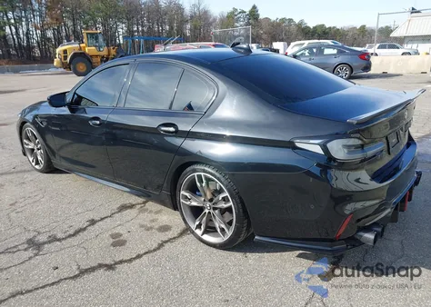 2018 BMW M550I xDrive из США, поврежденный, VIN WBAJB9C54JB286870